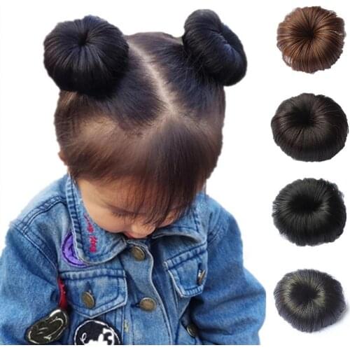 1pc Cute Baby Girls Hair Wig Fashion Realistic Fluffy Multicolor Short Curl Synthetic Wig Hair Cover Headwear