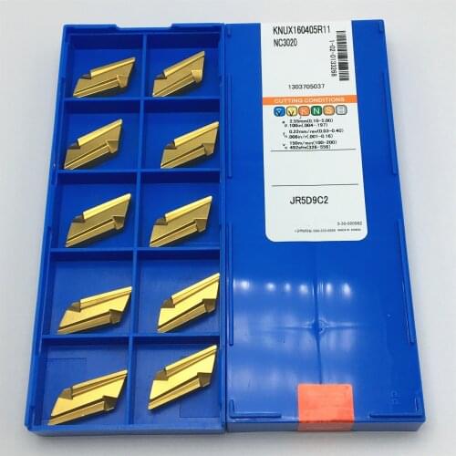 100PCS Free Shipping KNUX 160405 Replacement KORLOY Cutting Tool KNUX160405R-11 NC3020 Insert KNUX160405R KNUX160405L