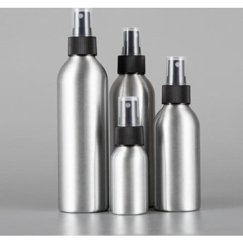 30ml/50ml/100ml Aluminum Spray Bottle Portable Mini Perfume Bottles Empty Refillable Cosmetic Sprayer Atomizer