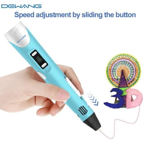 20Pcs DEWANG 3D Pringting Pen for Children 3D Printer Pen with LCD Screen 3d pen for Kids