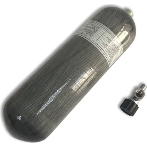 AC16810 6.8L 30Mpa Tank with Valve HPA Carbon Fiber Cylinder hunting accessories shoot gun 4500psi Paintball Tank from Acecare