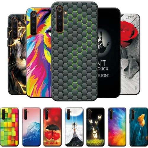 Case For Realme 6 Case Realme 6i Soft Phone Cover For Realme 6 Pro Silicone TPU Protective Case For OPPO Realme 6 6i 6Pro Coque