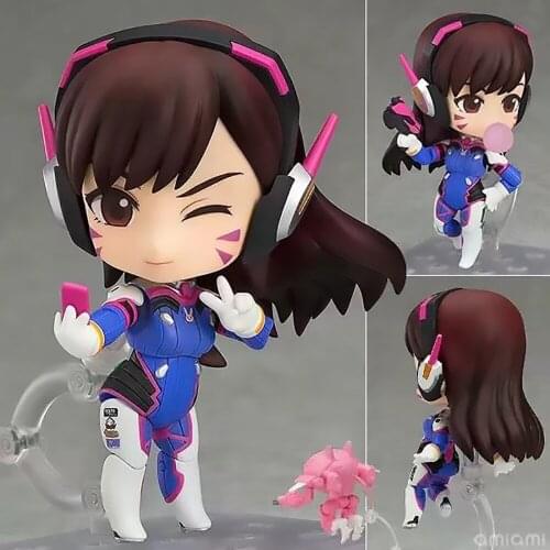 D.VA Cute Game OW Q Edition Cute DVA Mecha Articulated Figure Model Toys Adult Kid Gift