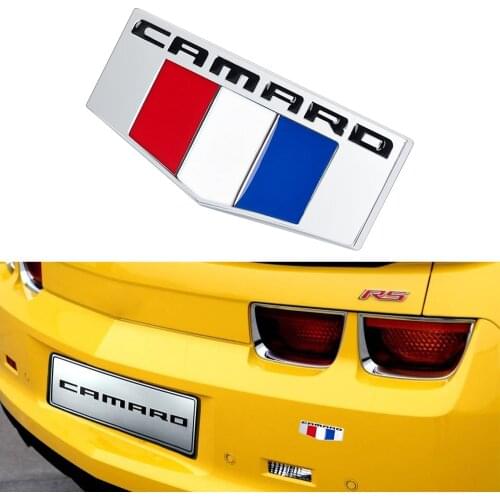 For Chevrolet CAMARO Emblem Nameplate Sticker 3d Auto Side Waist Body Trunk Decal Decor Car Styling Accessories Dropshipping