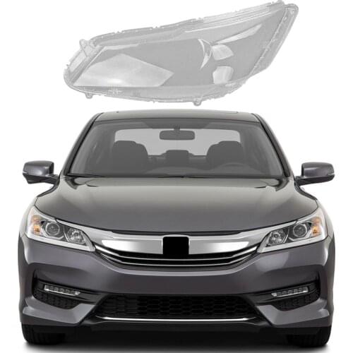 For Honda Accord 9.5Th 2016 2017 2018 Headlight Shell Lamp Shade Transparent Lens Cover Car Styling