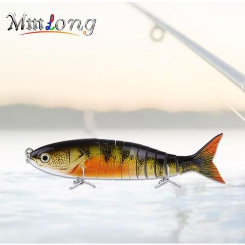 Mmlong 23.5cm Big Fishing Lure Artificial Baits AL11 162g Super Quality 11 Segments Swimbait Slow Sinking Crankbait Fish Tackle