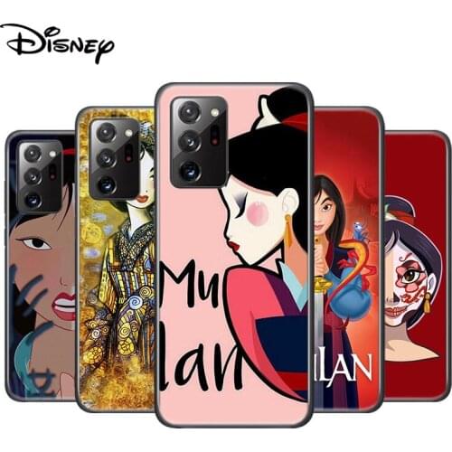 Disney Mulan Princess For Samsung Galaxy A01 A11 A22 A12 A21S A31 A41 A42 A51 A71 A32 A52 A72 A02S Soft Phone Case