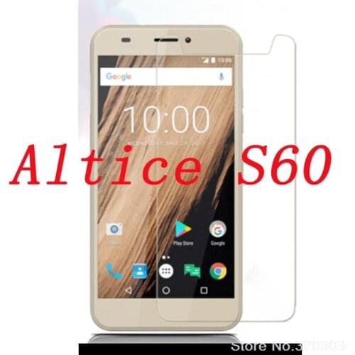 NEW Ultra-thin New For Altice S60 Tempered Glass Screen Protector Premium Front Clear Protective Film Cover case