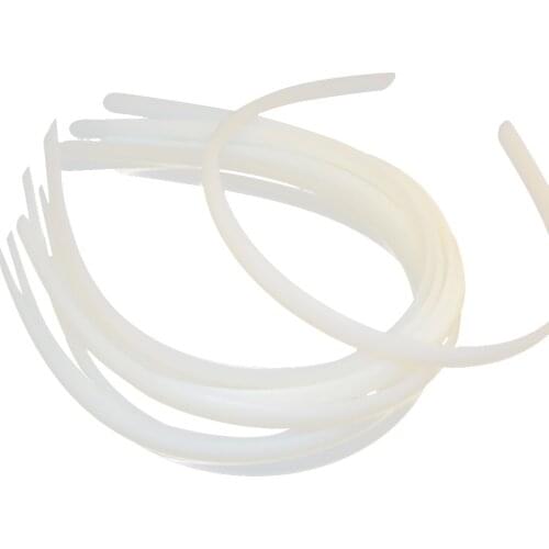 10pcs Blank Hair Band Hoop Headband for DIY Womens Hair Accessories 10mm