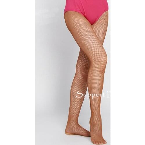 Support Dance Seamless Professional Fishnet Tights DBT10