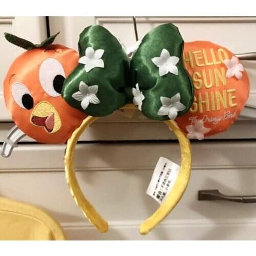 Orange bird Headband Ears Flower and Garden 2020 COSTUME Headband Cosplay Plush Adult/Kids Headband Gift 2019