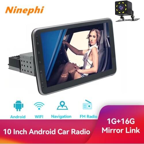 Universal 1 Din Car Multimedia Player 9/ 10inch Touch Screen Autoradio Stereo Video GPS WiFi Auto Radio Android Video Player mp5