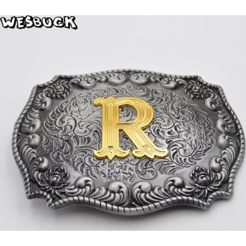 WesBuck Brand Western Cowboy Belt Buckle New Style High Quality Men Belt Buckle For 4cm Wideth Belt