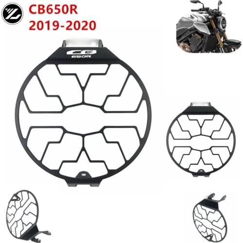 Motorcycle headlight protection net for honda cb 650r cb650r 2019-2020 Headlight Cover Protection Grille Mesh Guard