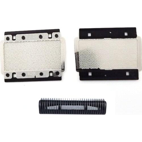 1x Razor Cutter Blade+2 Foil Screen for Braun Series 3000 3310 3315 3600 3610 3612 3614 3732 5629 3774 5632 Shaver Foil Mesh Net