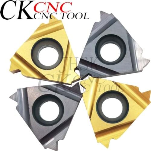 10pcs 16IR 2.5ISO SMX30 16IR 2.5ISO SMX35 Thread turning tool carbide inserts lathe tools metal 16IR2.5ISO thread blade