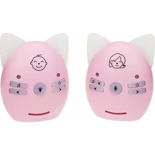 2.4GHz Wireless Infant Baby Portable Digital Audio Baby Monitor Sensitive Transmission Two Way Talk Crystal Clear Cry Voice