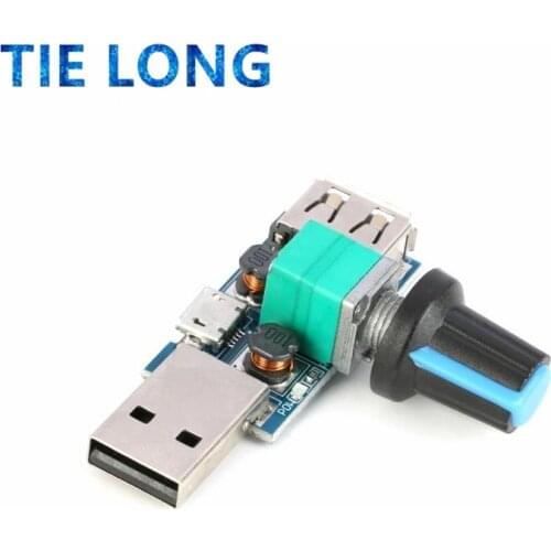 DC 4V-12V 5W XY-FS USB Fan Stepless Governor USB Fan Speed Controller Multi-Gear Auxiliary Cooling Tool