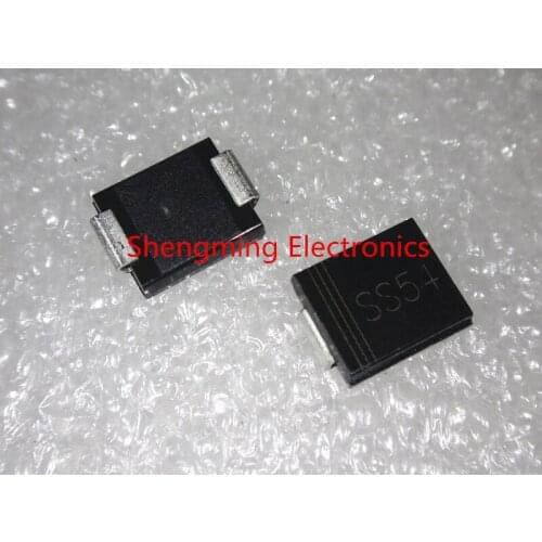 100PCS SMD SS54 SK54 1N5824 SMC 5A 40V DIODE