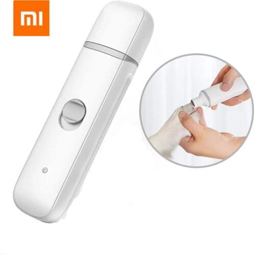 Original Xiaomi Pawbby Electric Pet Nail Cilppers Dog Nails Polish USB Rechargeable Electric Pet Nail Scissors Grooming Trimmer