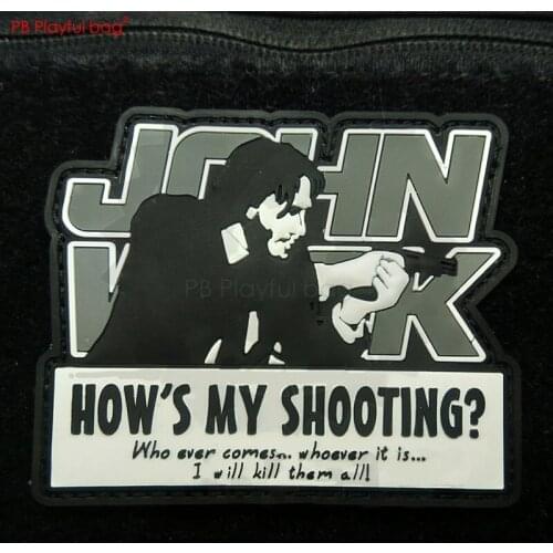 Playful bag Outdoor Tactical Patch John Wick 2 Patch Creative CS tactical Patch Movie John Wick fans loves L73
