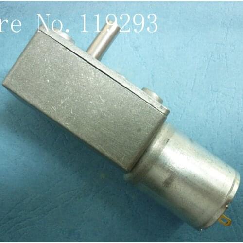 [JOY] 4632GB370 square metal high-torque worm gear motors DC motor motor 6V12V --5PCS/LOT