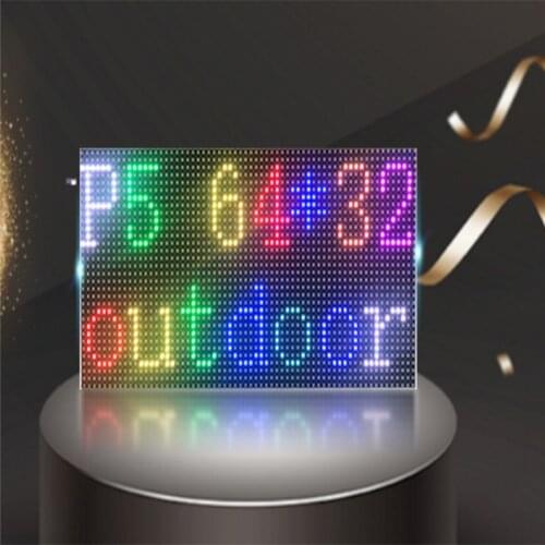 Wholesale price (320*160mm)1/8 scan HD clear waterproof P5 outdoor SMD2727 Full Color Led display Module