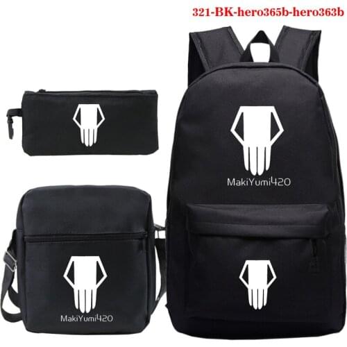 Boku No Hero Academia Anime Girls Boys Backpacks Schoolb Bag for Girls Set Children School Bags Children School Backpack Pen Bag