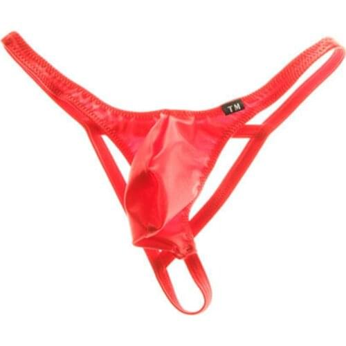 Sexy Men Ice Silk Briefs G-string Male Smooth they men Thongs Underwear Low Waist Thong Gay Men Underwear Briefs Jockstrap Gay