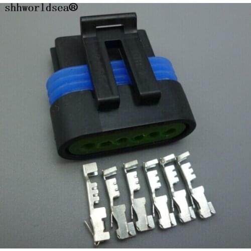 Shhworldsea 1sets 1.5mm Automotive waterproof connector female Electronic accelerator pedal plug connectors 12066317 12162261