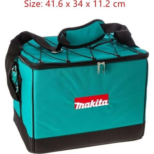 Makita 16" 41cm Canvas Nylon Hard Base Tool Bag Toolbox 831327-5 for RT0700C DRT50 DRT50RTJ M3700B 3709 3703 RT0700