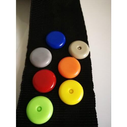 JOORMOM 10pcs Universal Car Seat Belt Limit Buckle Car Seat Belt Buckle Fixed Clip Stop Button Auto Accessories