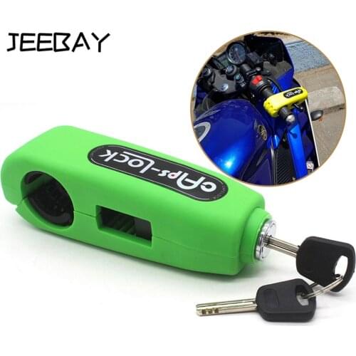 Universal Motorcycle Grip anti theft Security Lock Scooter Handlebar Lock moto Brake Protection Lock with two key for Yamaha