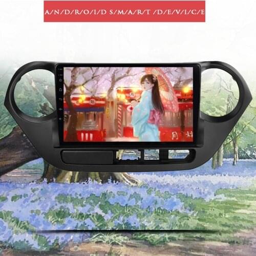 For Hyundai grand i10 2013 - 2018 Android 10 6G 128G Car Radio Video dvd player with gps navigation PC Tablet Stereo Head Unit
