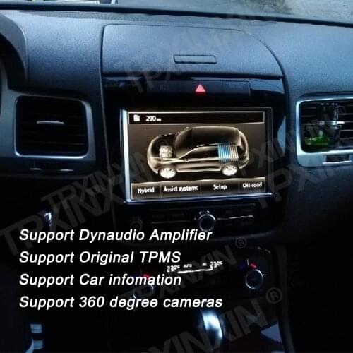 P60 Android 10 8+128 For VW TOUAREG 2010-2019 Car CD DVD Player Multimedia Player GPS Navigation Auto Radio Stereo Head Unit Dyn