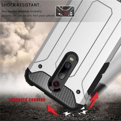 Armor Glass for Mi9 Lite Xiaomi Mi9T Pro Shockproof Case Mi9 T Xiaomi 9T Pro Cover Mi9SE Xiomi Mi 9 9Lite