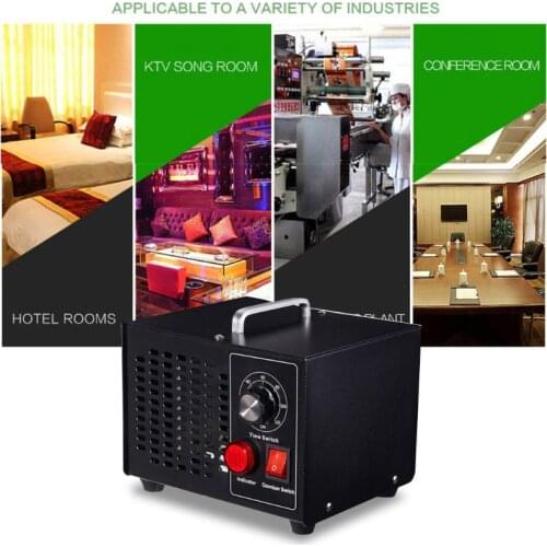 Household Air Ozone Generator EU Plug Formaldehyde Removal Ozone Air Purifier Household Air Purifying Small Appliances D0AB