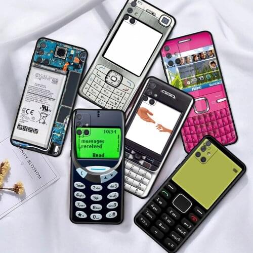 Retro Cassette Circuit board Case For Samsung Galaxy A51 A21s A71 A12 A31 A52 A41 Black Soft Phone A11 A72 A32 A42 5G A01 Fundas