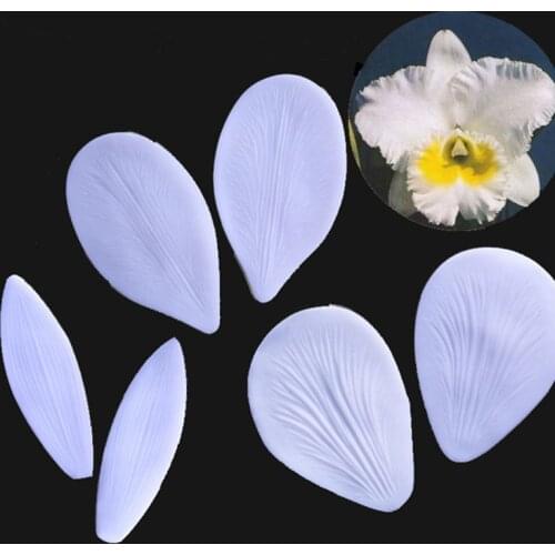 Flower Pro Gardella Petal Texture Mould Silicone Mold Fondant Cake Decorating Tool Gumpaste Sugarcraft Chocolate Forms Bakeware