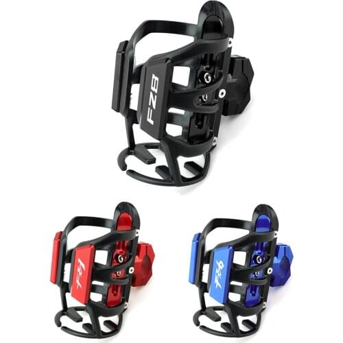7 Colors Aluminum Alloy Moto Drink Cup Stand For YAMAHA FAZER FZ1 FZ6 FZ8 FZ1N FZ1S FZ6S FZ8N Fz 1/6/8 Water Bottle Cage Holder