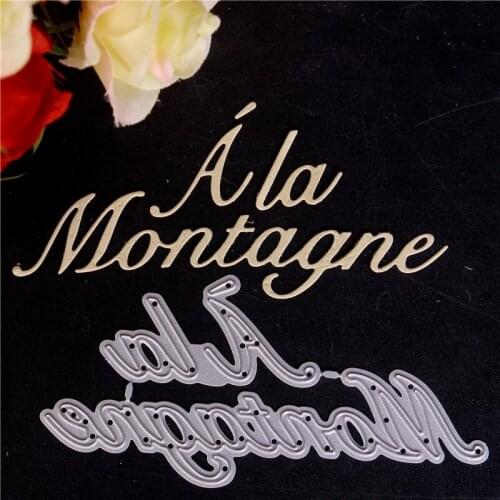 French word Metal Cutting Dies for Diy Scrapbooking Die Cut New 2018 Cuts for Paper Card Making Craft Embossing I love you