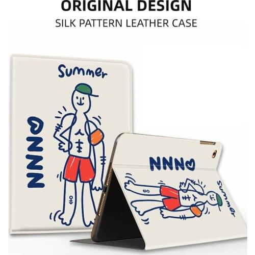 Summer Boy Couples Capa for Ipad Pro 9.7in Case Para Tablet for Ipad Pro 11 1st Inch 2018 2nd 2020 Ipad 10.2 Case