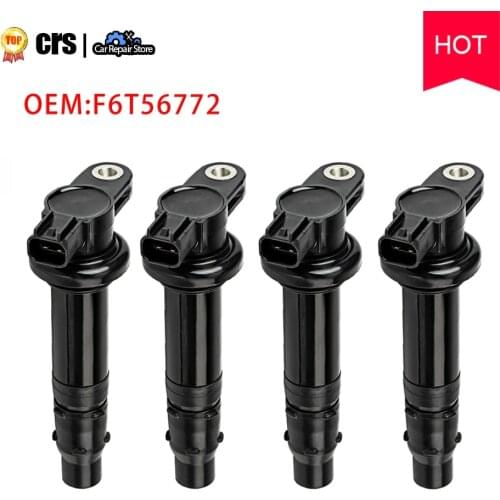 New 4PCS Ignition Coil F6T56772 for Yamaha Replacement Part High Quality