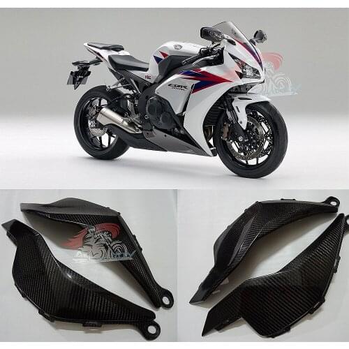 Carbon Fiber Gas Tank Side Panel Cover Fairing For Honda CBR1000RR 2012 2013 2014 2015 2016