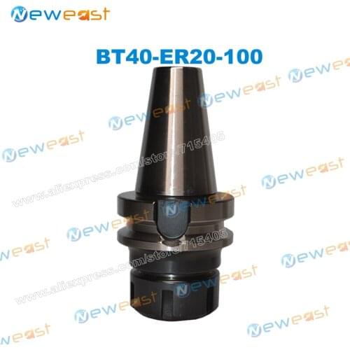 BT40-ER20-100mm ER Collet Chuck Holder BT40 100mm Shank Chuck Arbor for ER20