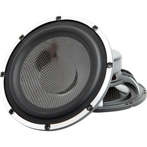 AIYIMA 1Pc 6.5 Inch Mid Bass Audio Portable Speaker 4 Ohm 60W Carbon Fiber Woofer Speaker Loudspeaker DIY Sound Music System