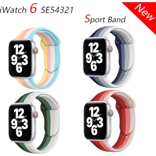 Strap For apple watch band 44mm 40mm 42mm 38mm apple watch strap bracelet for iwatch series 6 SE 5 4 3