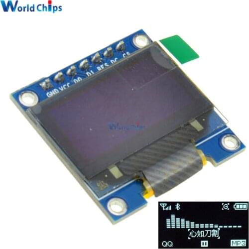 1.3" 1.3 inch White Color 128X64 OLED LCD LED Display Module For Arduino SPI Communicate