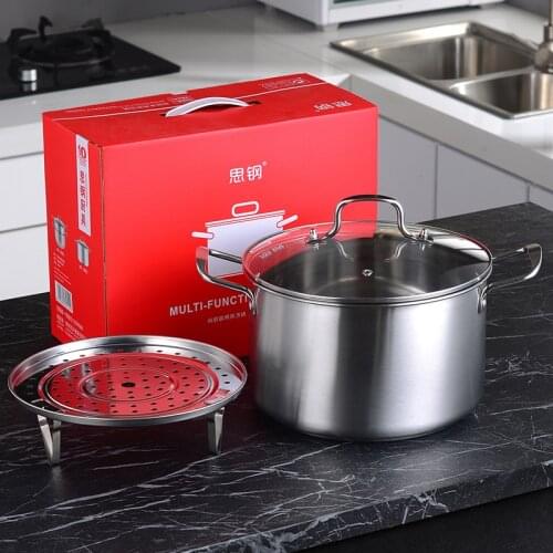 Наборы кастрюль из нержавеющей стали Timhome China At AliExpress