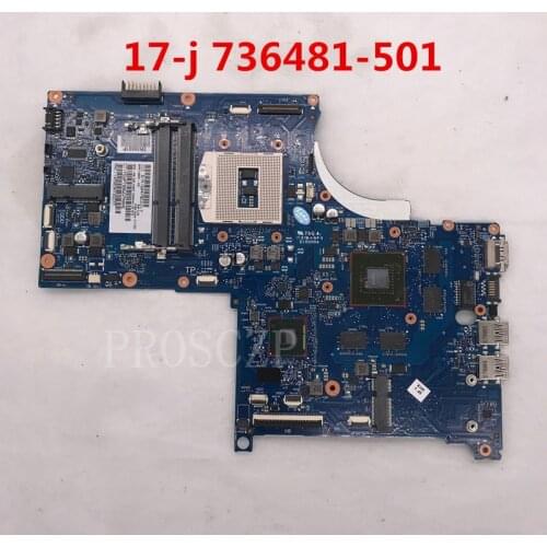 High quality for 17 17T 17-J 17T-J100 Laptop motherboard 736481-501 736481-001 736481-601 HM87 GT750M 4G DDR3 100% full Tested